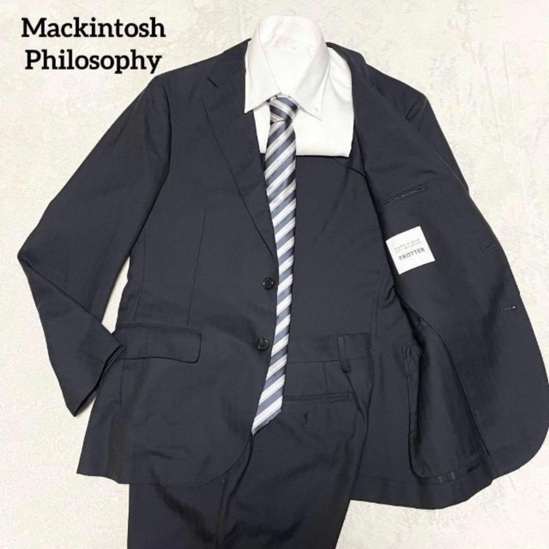 MACKINTOSH PHILOSOPHY セットアップ スーツ ネイビー 38
