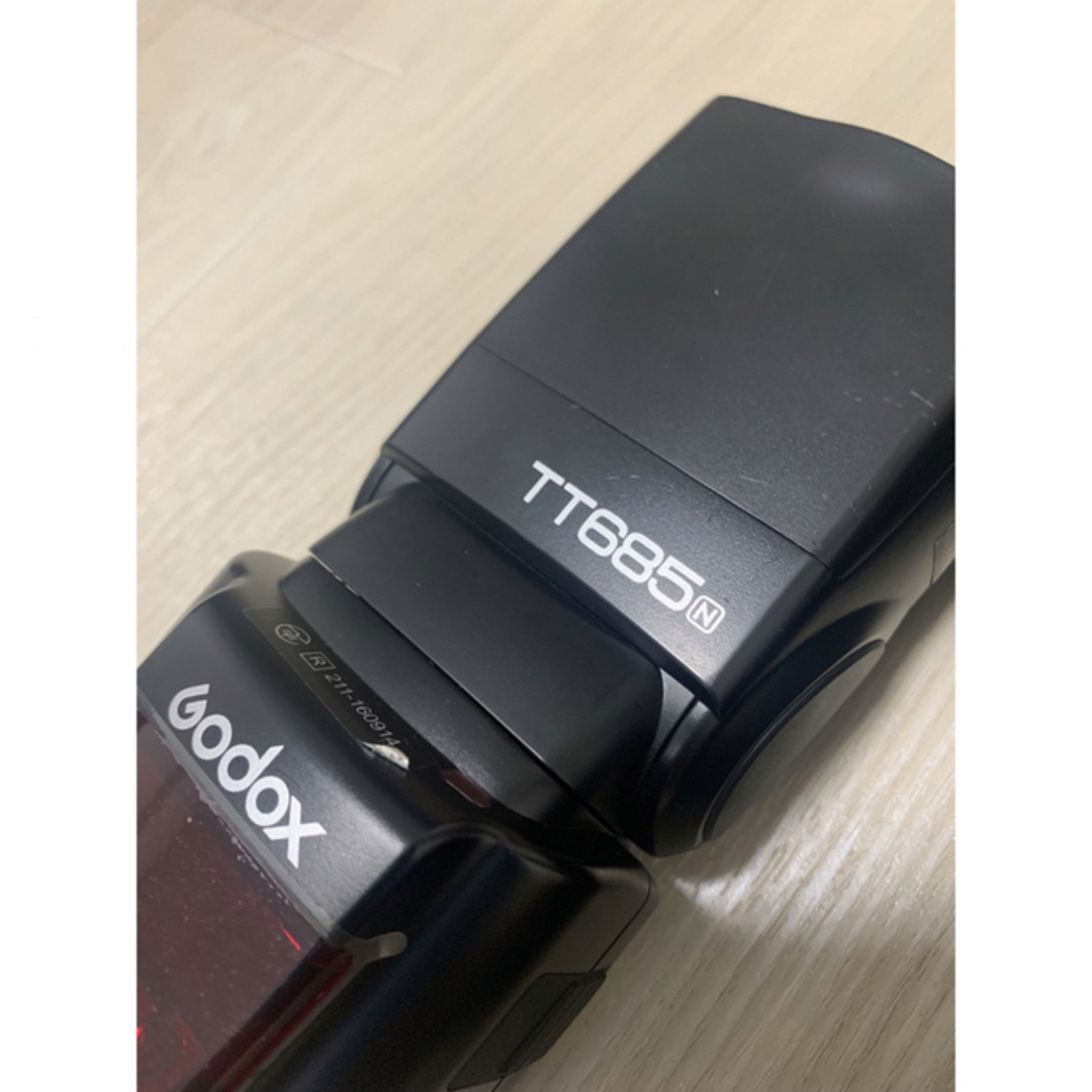 ゴドックス　tt685 ストロボ　クリップオン　Nikon用 スマホ/家電/カメラのカメラ(ストロボ/照明)の商品写真