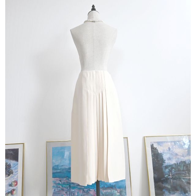 VALENTINO - ☆VALENTINO☆極美品☆シルクウール☆プリーツ☆ロング VALENTINO - ☆VALENTINO☆極美品☆シルクウール☆プリーツ☆ロング