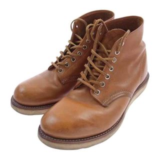 レッドウィング(REDWING)のRED WING レッドウィング ブーツ 9871 6inch CLASSIC ROUND TOE ブーツ ゴールドラセットセコイア　 ブラウン系 26.0cm【中古】(ブーツ)