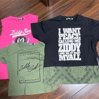 ジディー(ZIDDY)のZIDDY  150㎝　Ｔシャツ　3点セット(Tシャツ/カットソー)