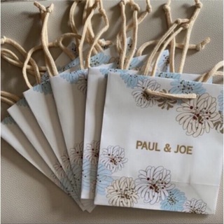 ポールアンドジョー(PAUL & JOE)の新品 ポール＆ジョー 紙袋 ショッパー ショップバッグ 6枚セット(ショップ袋)