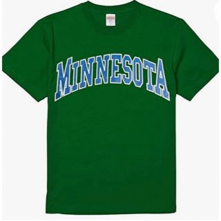 男女兼用　MINNESOTA ミネソタTシャツ（グリーン）(Tシャツ/カットソー(半袖/袖なし))