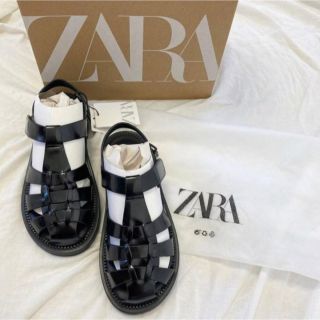 ザラ(ZARA)のZARA グルカサンダル 37(サンダル)