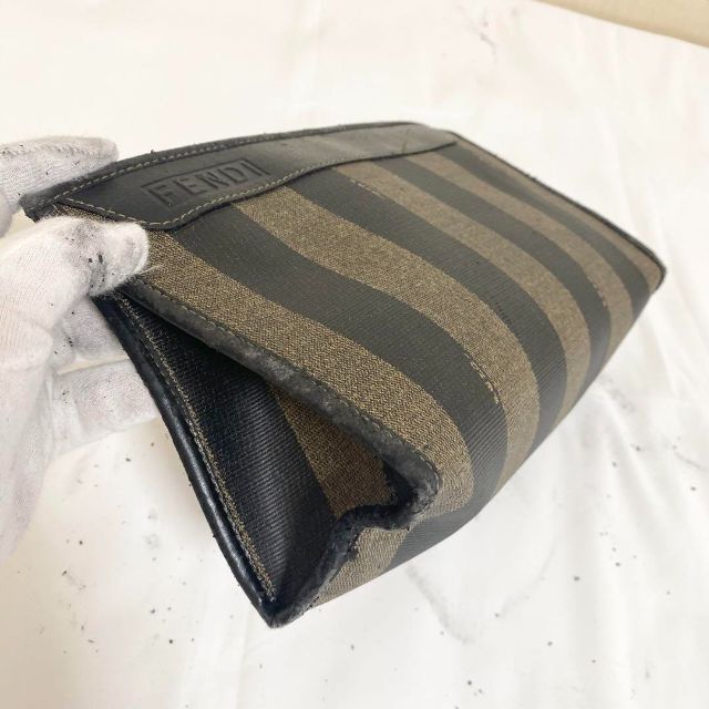 クリアランス最安 FENDI フェンディ クラッチバッグ ペカン柄 クラッチ