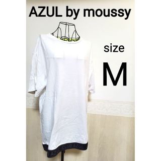 アズールバイマウジー(AZUL by moussy)のアズールバイマウジー　オーバーサイズ　Tシャツ　ビッグティー　AZUL(Tシャツ(半袖/袖なし))