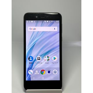 アクオス(AQUOS)の【SIMロック解除済】AQUOS sense basic 702SH ブラック(スマートフォン本体)