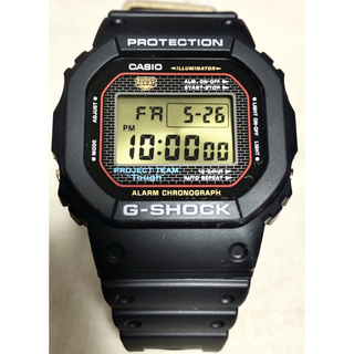 ジーショック(G-SHOCK)のCASIO 国内正規品 G-SHOCK DW-5040PG-1JR【未使用】(腕時計(デジタル))