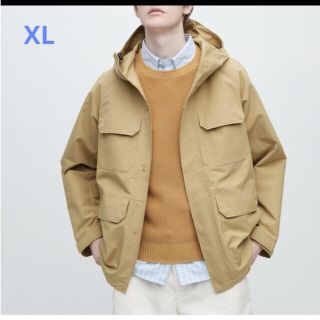 UNIQLO ユーティリティパーカ ベージュ XL メンズ