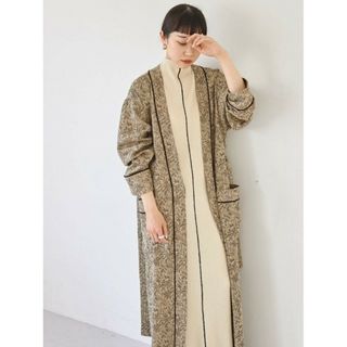 TODAYFUL - 【美品】TODAYFUL ジャガードパイピングガウン 36 トゥデイ