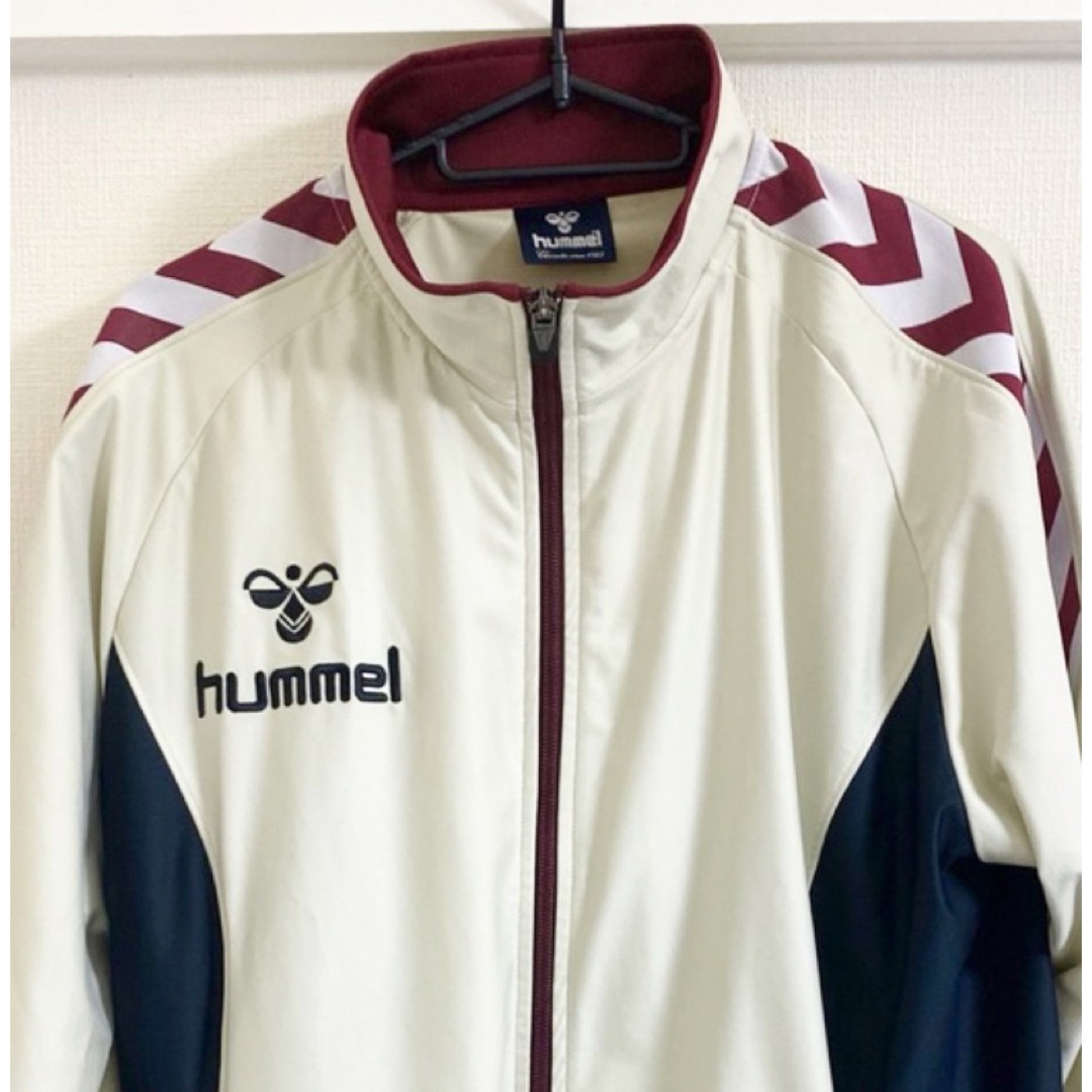 hummel(ヒュンメル)の【美品】hummel  スポーツウエア　ジャージ　上下　セットアップ メンズのトップス(ジャージ)の商品写真