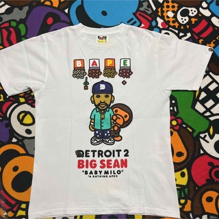 アベイシングエイプ(A BATHING APE)のAPE BAPE BIG SEAN tee tシャツ ビッグショーン　s(Tシャツ/カットソー(半袖/袖なし))