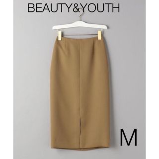 ビューティアンドユースユナイテッドアローズ(BEAUTY&YOUTH UNITED ARROWS)のBEAUTY&YOUTH オックスフロントスリットタイトスカート(ひざ丈スカート)