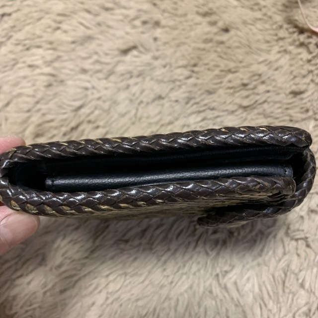 錦蛇革　サイフ メンズのファッション小物(折り財布)の商品写真