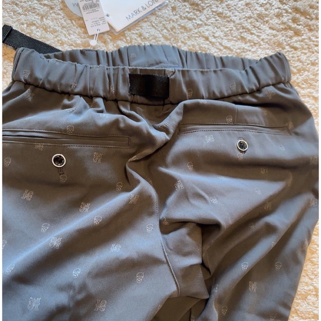 新作!マークアンドロナ ゴルフウェア メンズパンツ46 Belt Pants