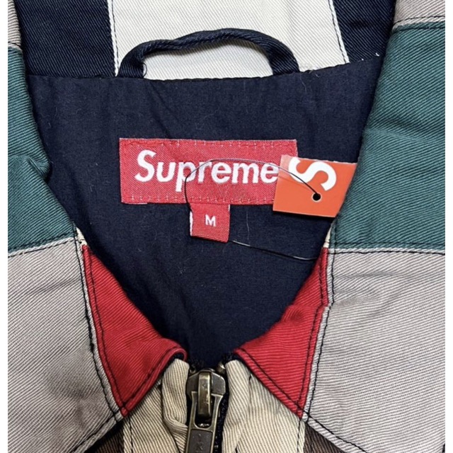 Supreme patchwork harrington jacket M 美品