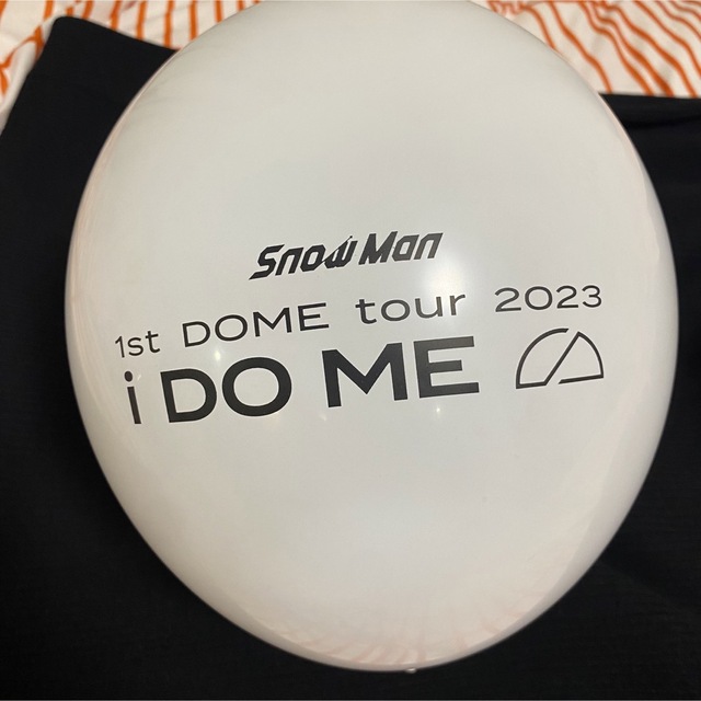 ❷Snow Man i DO ME 2023 銀テープ9本 風船2個 即購入OK