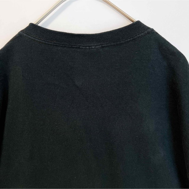 FRUIT OF THE LOOM(フルーツオブザルーム)のフルーツオブザルーム Tシャツ 半袖 オーバーサイズ プリントTシャツ ブラック メンズのトップス(Tシャツ/カットソー(半袖/袖なし))の商品写真