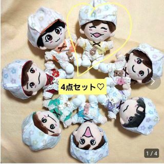 花柄ベレー帽コーデセットオーダーページ関西ちびぬいはぴぬいぬい服