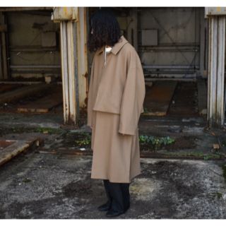 ヨーク(YOKE)の【最終】YOKE 3WAY BAL COLLAR SHARE COAT 19aw(ステンカラーコート)