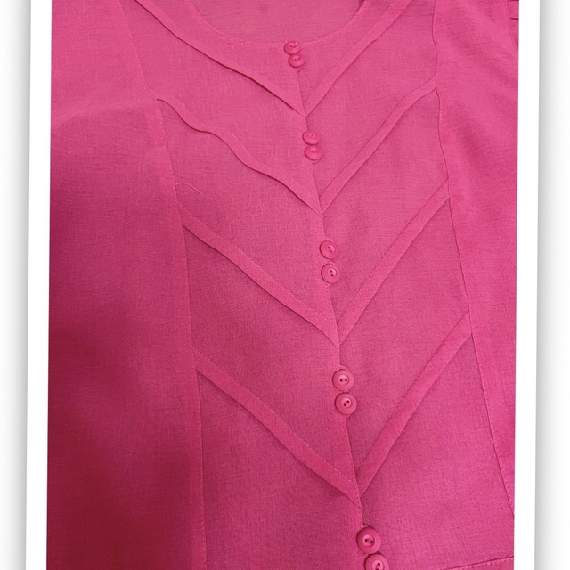 Lochie(ロキエ)の昭和 レトロ ヴィンテージ ブラウス シャツ 半袖 ブラウス レディースのトップス(シャツ/ブラウス(半袖/袖なし))の商品写真