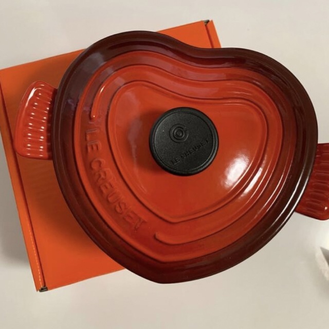 セール‼️LeCreuset ルクルーゼ ココット ダムール ハート鍋 - 鍋