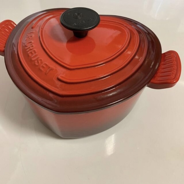 セール‼️LeCreuset ルクルーゼ ココット ダムール ハート鍋 - 鍋