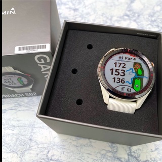 GARMIN - GARMIN ガーミン Approach S62 ホワイト GPS 腕時計の通販｜ラクマ
