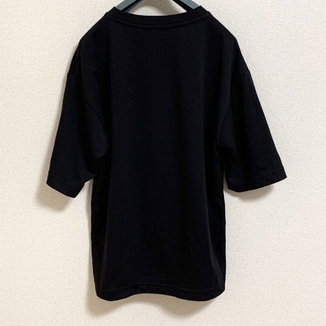 UNIQLO(ユニクロ)のエアリズムコットンオーバーサイズTシャツ（5分袖） メンズのトップス(Tシャツ/カットソー(半袖/袖なし))の商品写真