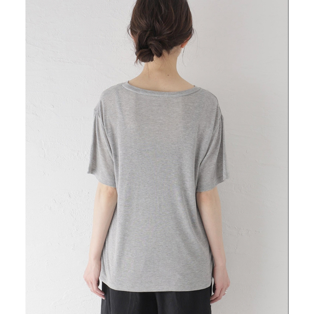 Spick & Span(スピックアンドスパン)の【api様 専用】U by SPICK&SPAN シアールーズフィットTシャツー レディースのトップス(Tシャツ(半袖/袖なし))の商品写真