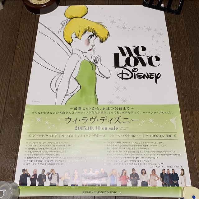 Disney(ディズニー)のDisney ティンカーベル ポスター エンタメ/ホビーのアニメグッズ(ポスター)の商品写真
