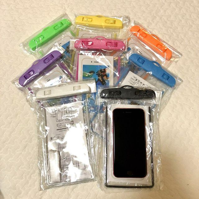 防水 スマホケース 完全防水 海 プール スマホホルダー 高性能 スマホポーチ スマホ/家電/カメラのスマホアクセサリー(iPhoneケース)の商品写真