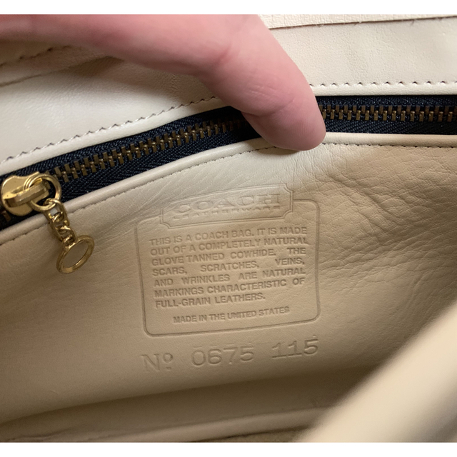OLD COACH オールドコーチ USA製 115 レザーショルダーバッグ