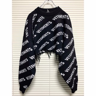 ヴェトモン(VETEMENTS)の《 Vetements 》Monogram Knit Mini Skirt S(ミニスカート)