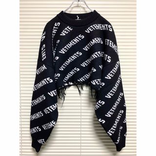 ヴェトモン(VETEMENTS)の新品《 Vetements 》Monogram Skirt & Sweater(ミニスカート)