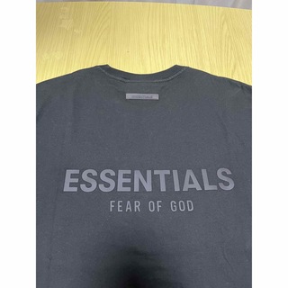 フィアオブゴッド(FEAR OF GOD)のg essentials エッセンシャルズ  ブラック　サイズM(Tシャツ/カットソー(半袖/袖なし))