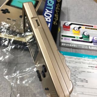 新品同様品 Nintendo GB ゲームボーイライト ゴールドの通販 by Myshop