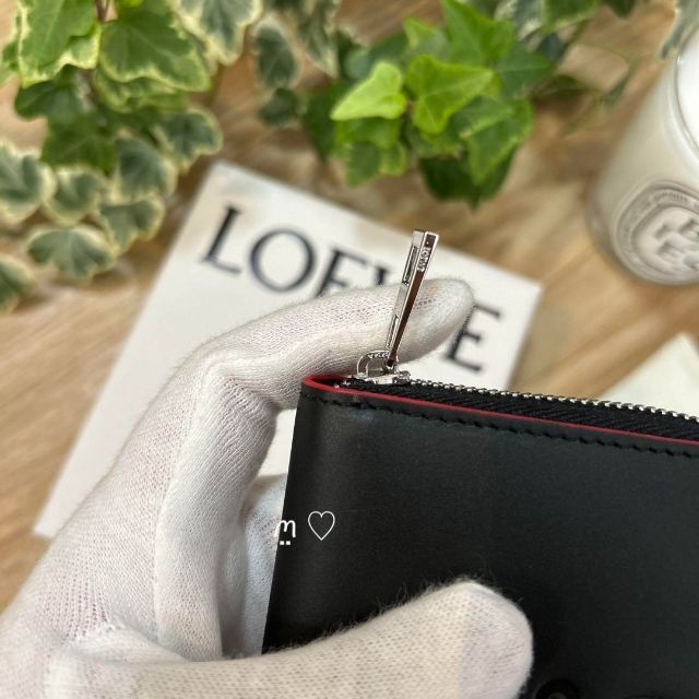 LOEWE(ロエベ)のLOEWE　ロエベ　アナグラム　ラウンドファスナージップウォレット　ミニ財布 メンズのファッション小物(折り財布)の商品写真