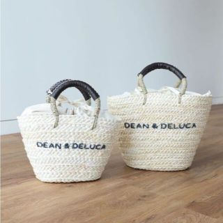 ディーンアンドデルーカ(DEAN & DELUCA)のBEAMS COUTURE × DEAN & DELUCAカゴバッグ 大小セット(かごバッグ/ストローバッグ)