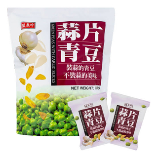 台湾おつまみ盛香珍にんにく味グリーンピース35個入り(菓子/デザート)