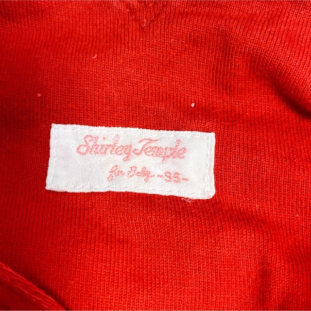 Shirley Temple(シャーリーテンプル)の【希少】　95 シャーリーテンプル　ハート　ジャンパースカート　ワンピース キッズ/ベビー/マタニティのキッズ服女の子用(90cm~)(ワンピース)の商品写真