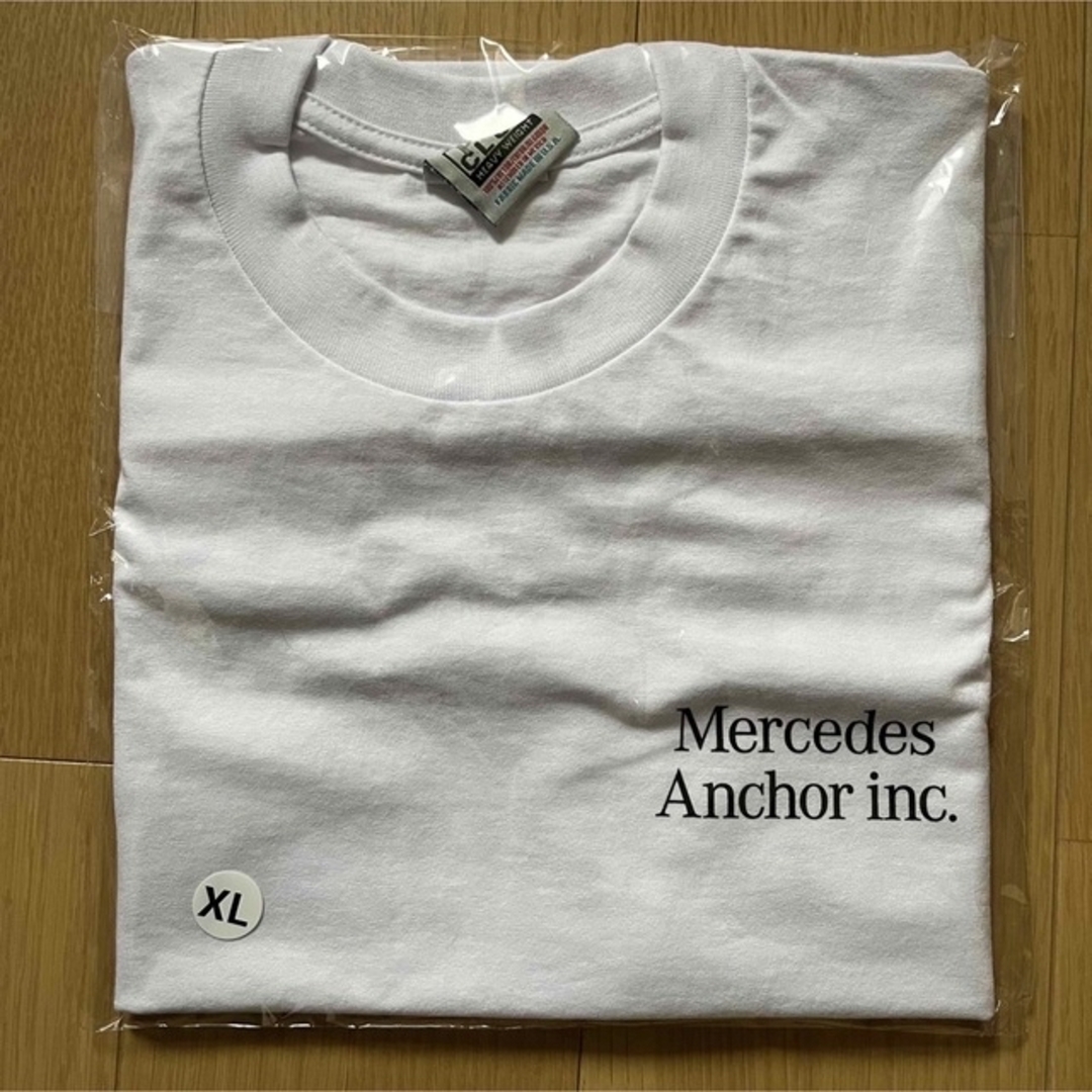 1LDK SELECT(ワンエルディーケーセレクト)の白 XL メルセデス Mercedes Anchor Inc. Tシャツ  メンズのトップス(Tシャツ/カットソー(半袖/袖なし))の商品写真