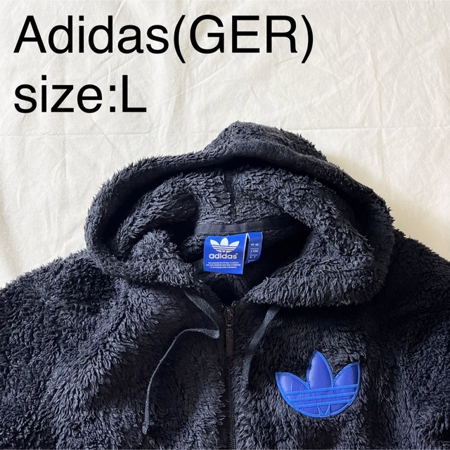 Adidas(GER)ビンテージボアフリースパーカ