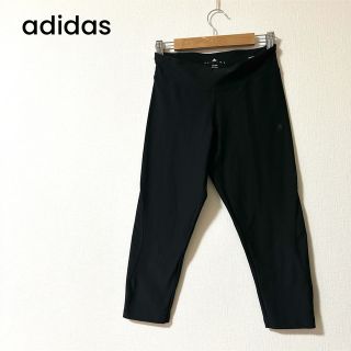 アディダス(adidas)のアディダス　レギンス　スパッツ　七分丈　ブラック黒　ヨガ　ピラティス　ランニング(ヨガ)