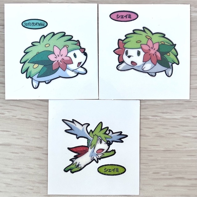 ポケモン - ポケモン デコキャラシール 幻のポケモン シェイミの ポケモン - ポケモン デコキャラシール 幻のポケモン シェイミの