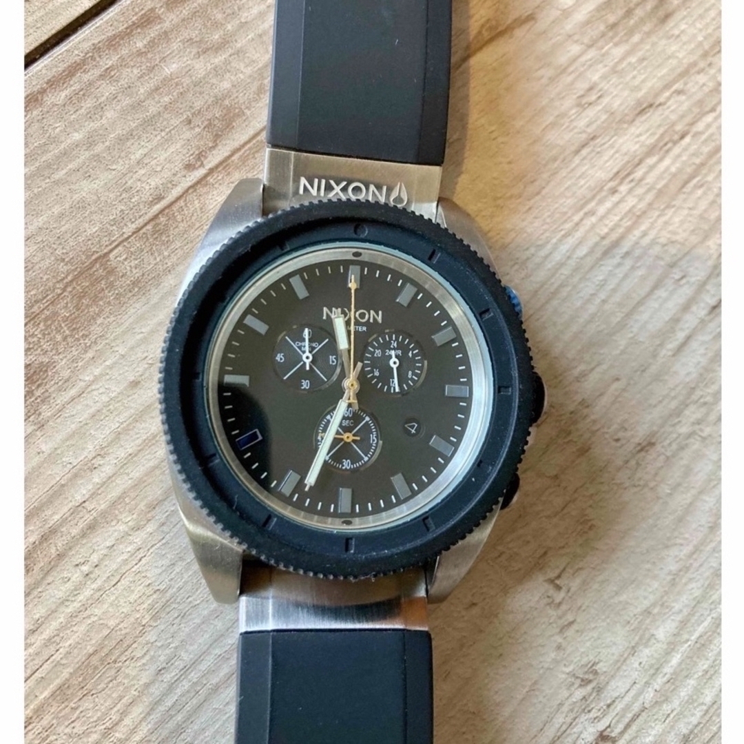 NIXON(ニクソン)のニクソン　クロノグラフ　美品 メンズの時計(腕時計(アナログ))の商品写真