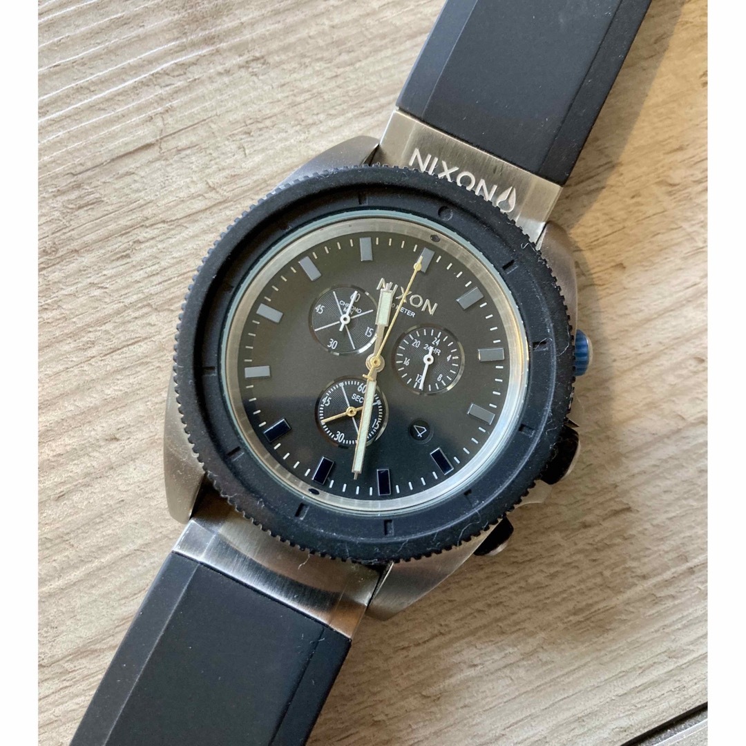 NIXON(ニクソン)のニクソン　クロノグラフ　美品 メンズの時計(腕時計(アナログ))の商品写真