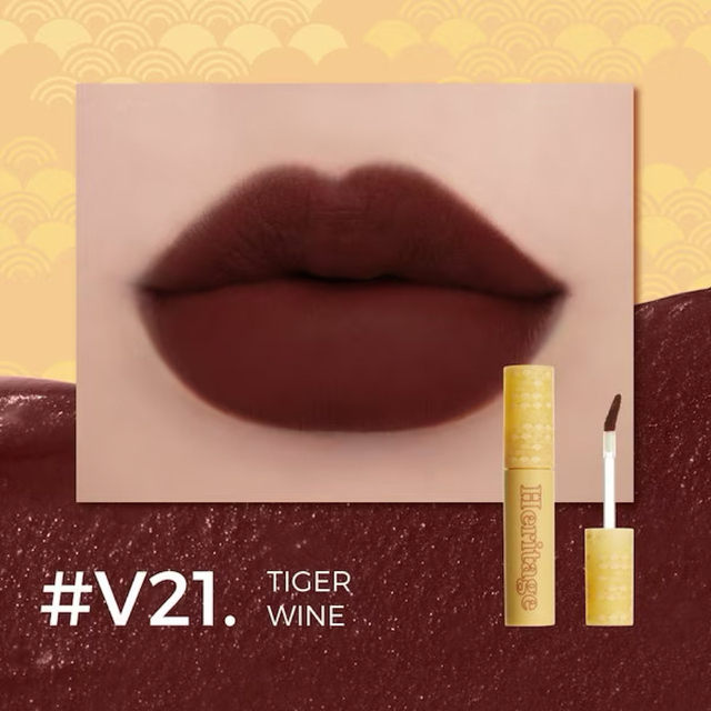 merzy Heritage Velvet Tint TIGER WINE コスメ/美容のベースメイク/化粧品(口紅)の商品写真