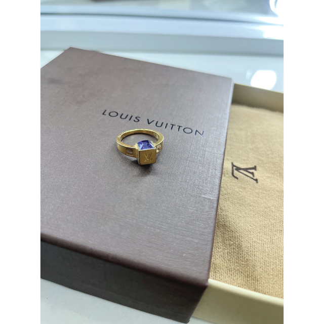 LOUIS VUITTON(ルイヴィトン)のLOUIS VUITTON★ルイヴィトン コリエ ギャンブル リング 指輪 レディースのアクセサリー(リング(指輪))の商品写真