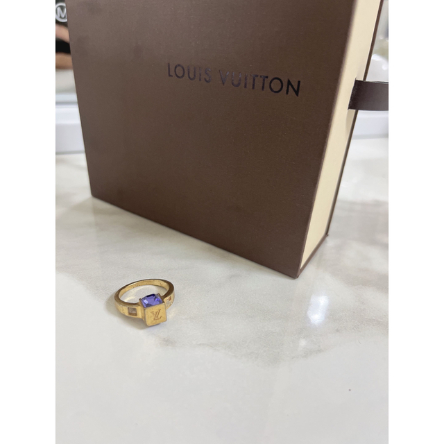 LOUIS VUITTON(ルイヴィトン)のLOUIS VUITTON★ルイヴィトン コリエ ギャンブル リング 指輪 レディースのアクセサリー(リング(指輪))の商品写真